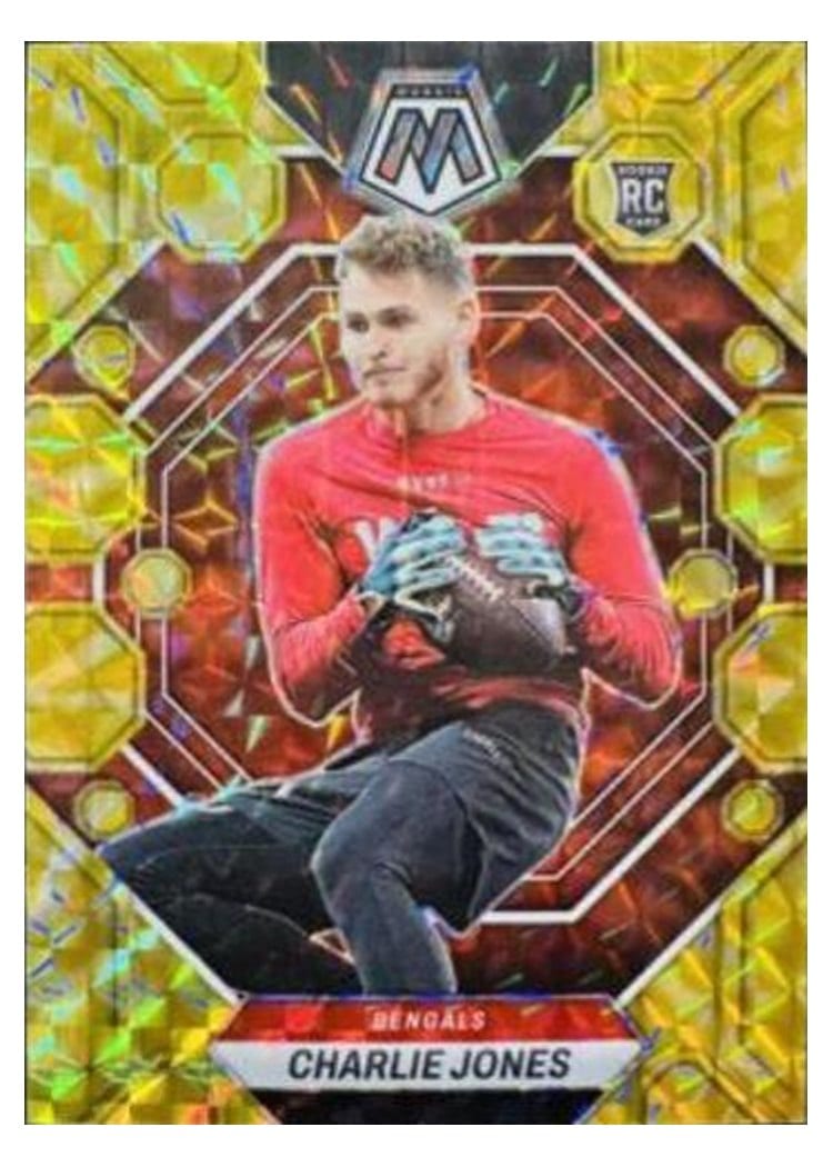 2023 Panini Mosaic Base Set Charlie Jones #299 card