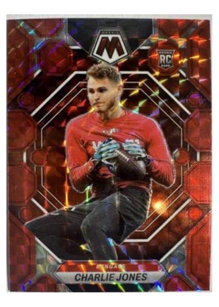 2023 Panini Mosaic Base Set Charlie Jones #299 card