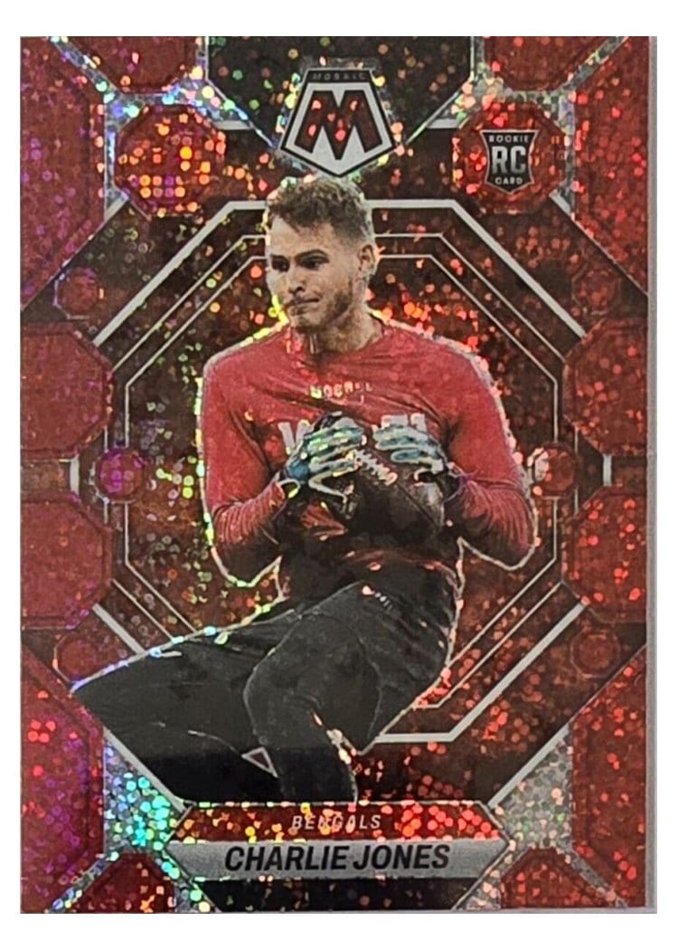2023 Panini Mosaic Base Set Charlie Jones #299 card
