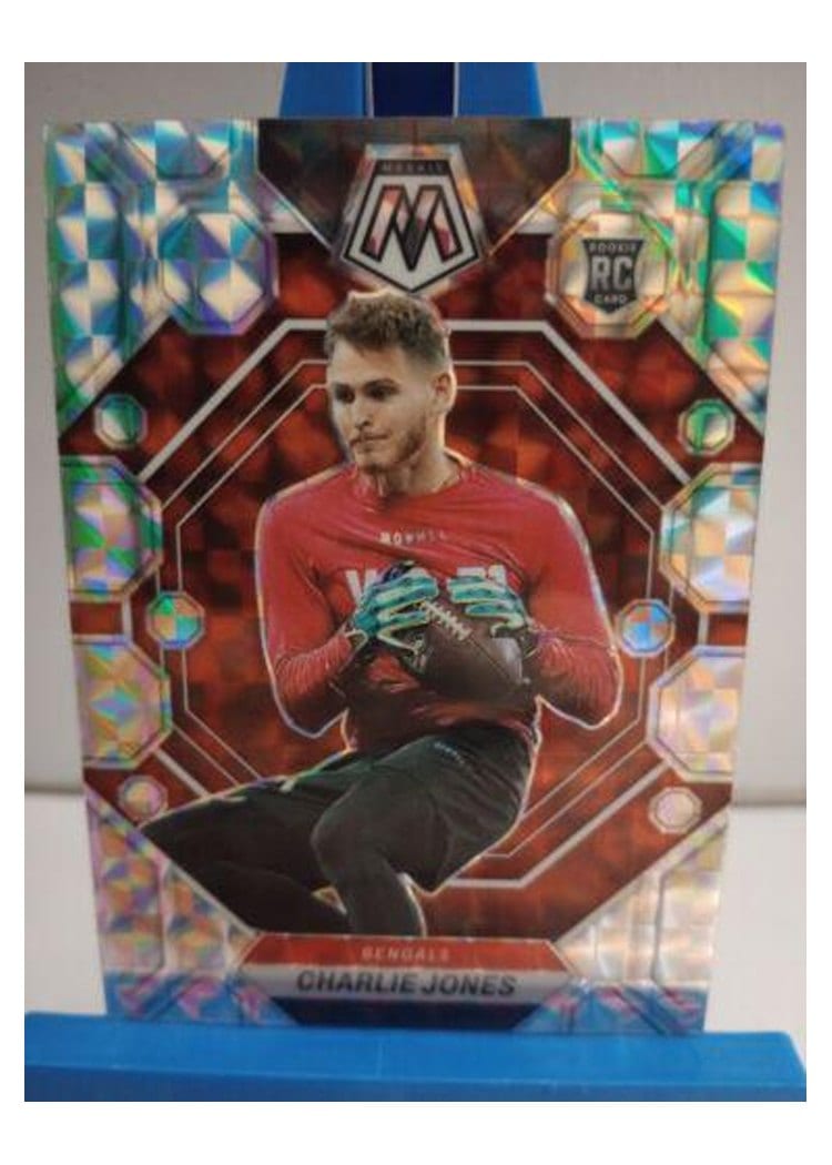 2023 Panini Mosaic Base Set Charlie Jones #299 card