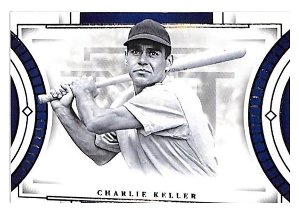 2024 Panini National Treasures Legendary Materials Booklet Charlie Keller #8 card