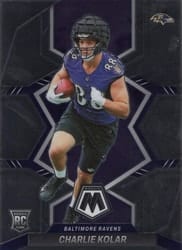 2022 Panini Mosaic Base Set Charlie Kolar #363 card