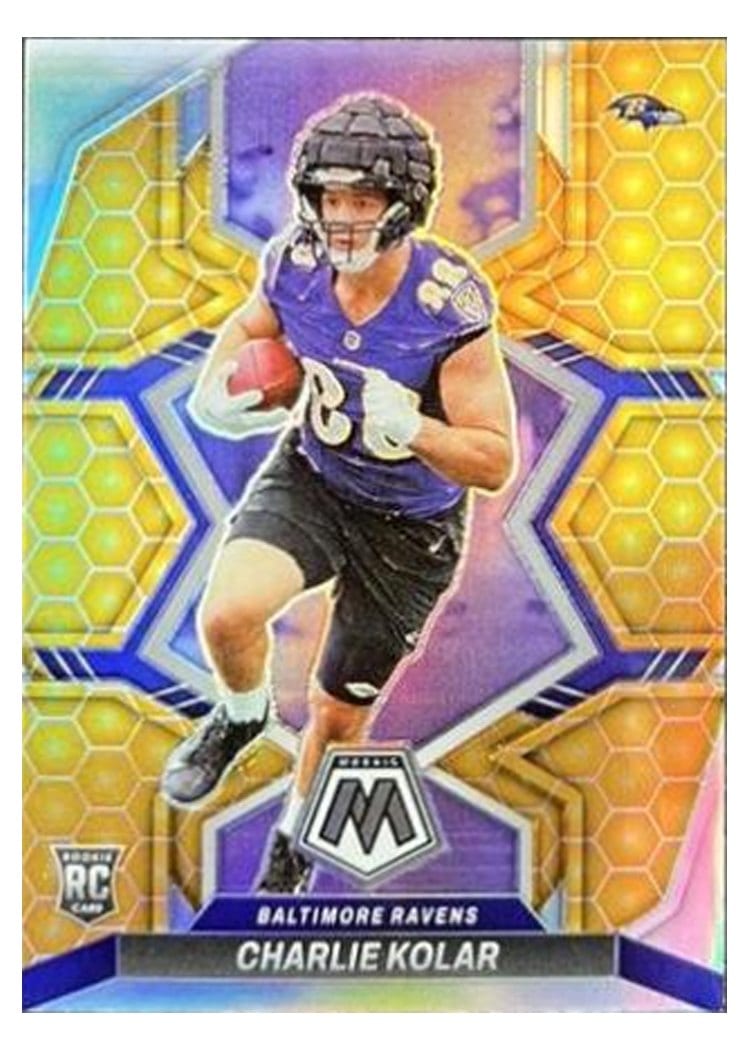 2022 Panini Mosaic Base Set Charlie Kolar Honeycomb #363 card