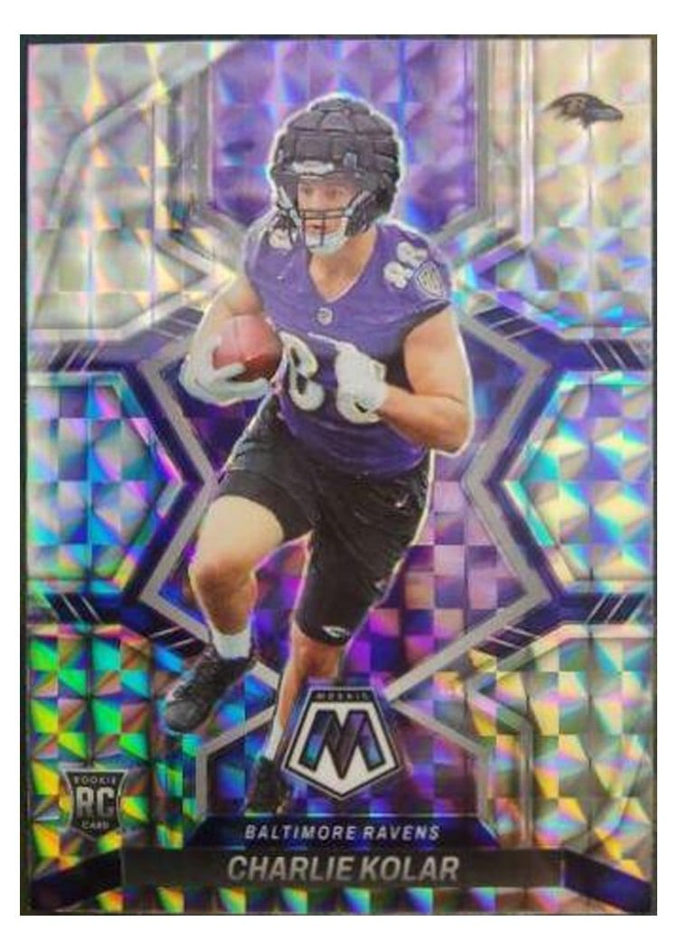 2022 Panini Mosaic Base Set Charlie Kolar #363 card