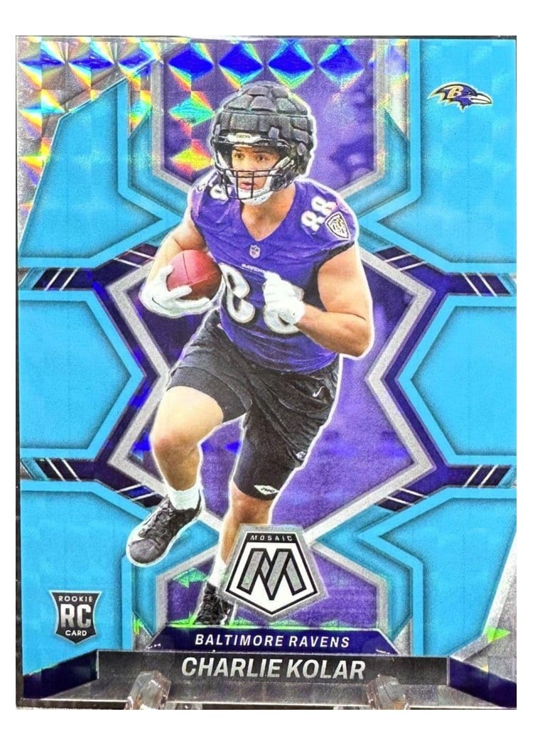 2022 Panini Mosaic Base Set Charlie Kolar #363 card