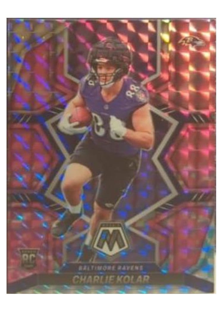 2022 Panini Mosaic Base Set Charlie Kolar #363 card