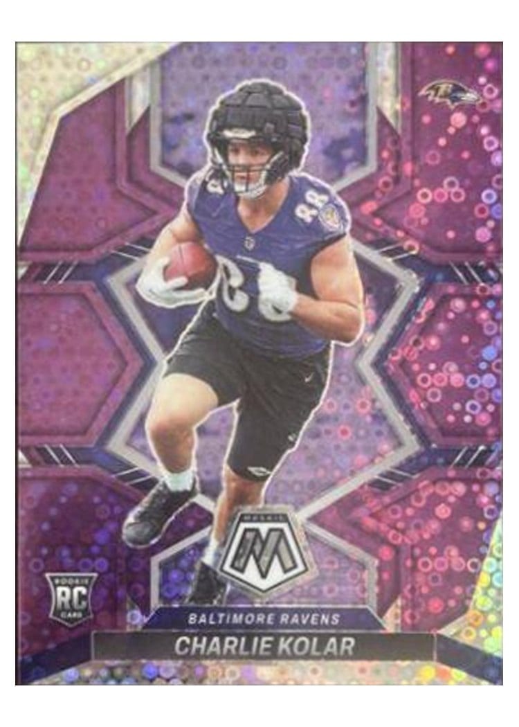 2022 Panini Mosaic Base Set Charlie Kolar #363 card