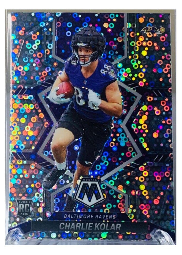 2022 Panini Mosaic Base Set Charlie Kolar #363 card