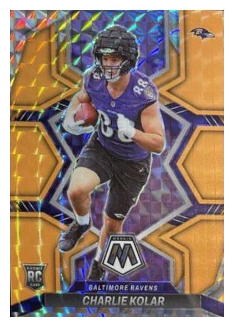 2022 Panini Mosaic Base Set Charlie Kolar #363 card