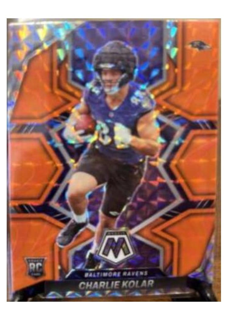 2022 Panini Mosaic Base Set Charlie Kolar #363 card