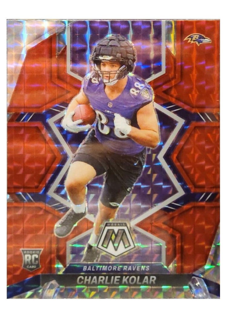 2022 Panini Mosaic Base Set Charlie Kolar #363 card