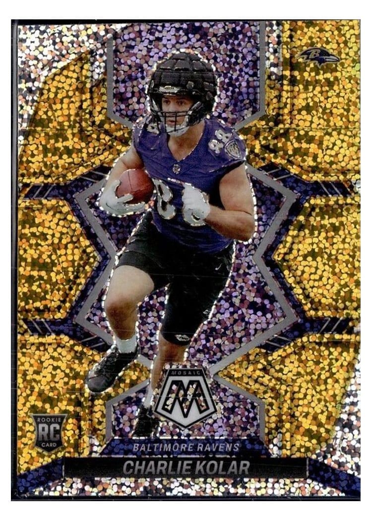 2022 Panini Mosaic Base Set Charlie Kolar #363 card