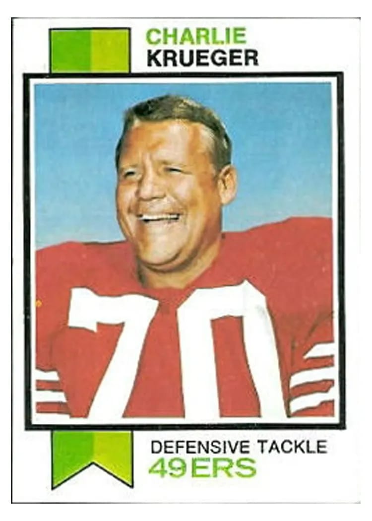 1973 Topps Charlie Krueger #157 card