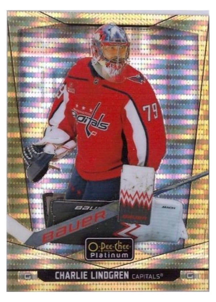 2024-25 O-Pee-Chee Platinum Base Set Charlie Lindgren #167 card