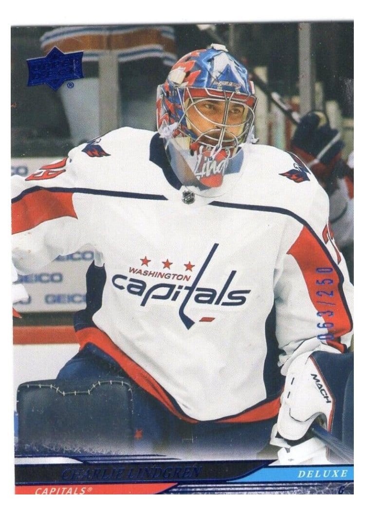 2024-25 Upper Deck Base Set Charlie Lindgren #191 card