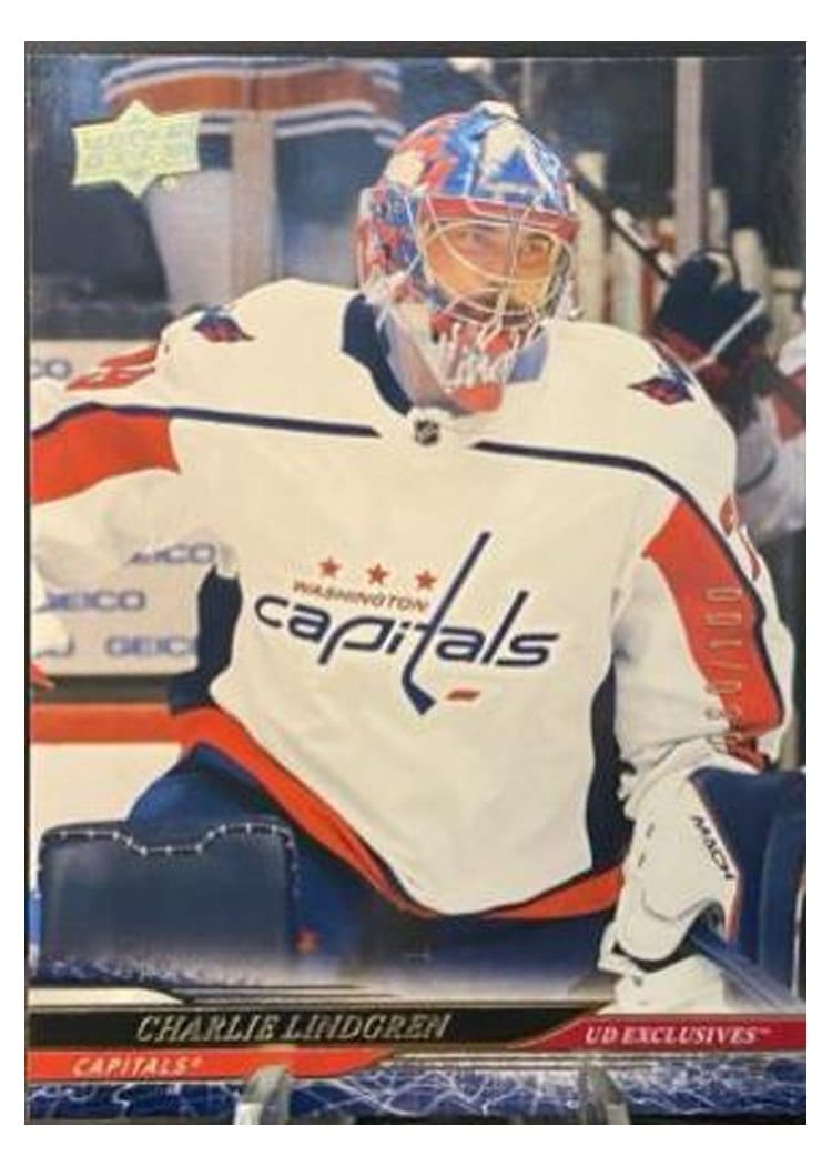 2024-25 Upper Deck Base Set Charlie Lindgren #191 card