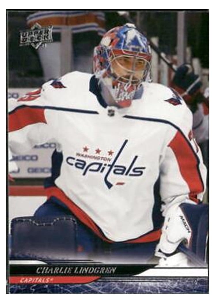 2024-25 Upper Deck Base Set Charlie Lindgren #191 card