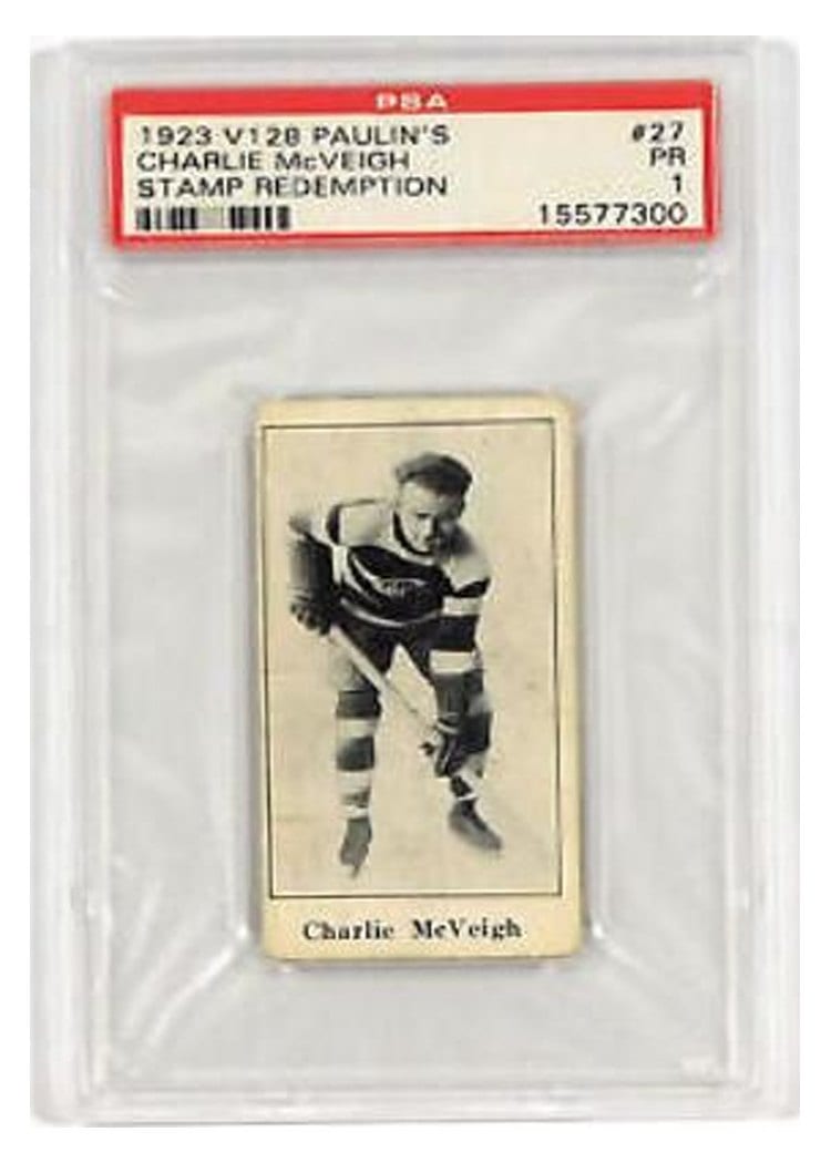 1923 V128 Paulin's Charlie McVeigh #27 card