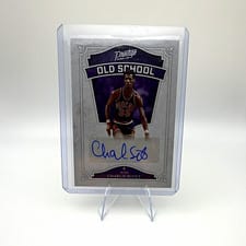 2022-23 Panini Chronicles Old School Autographs Charlie Scott #OSA-CSS card
