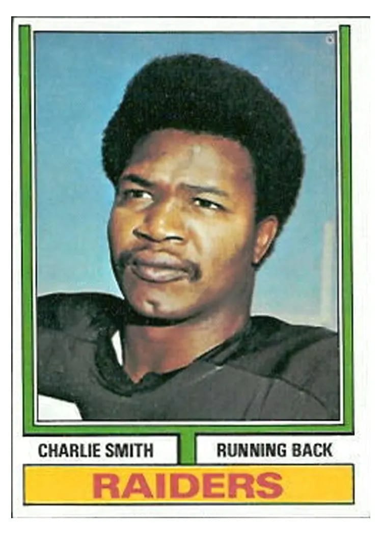 1974 Topps Charlie Smith #523 card
