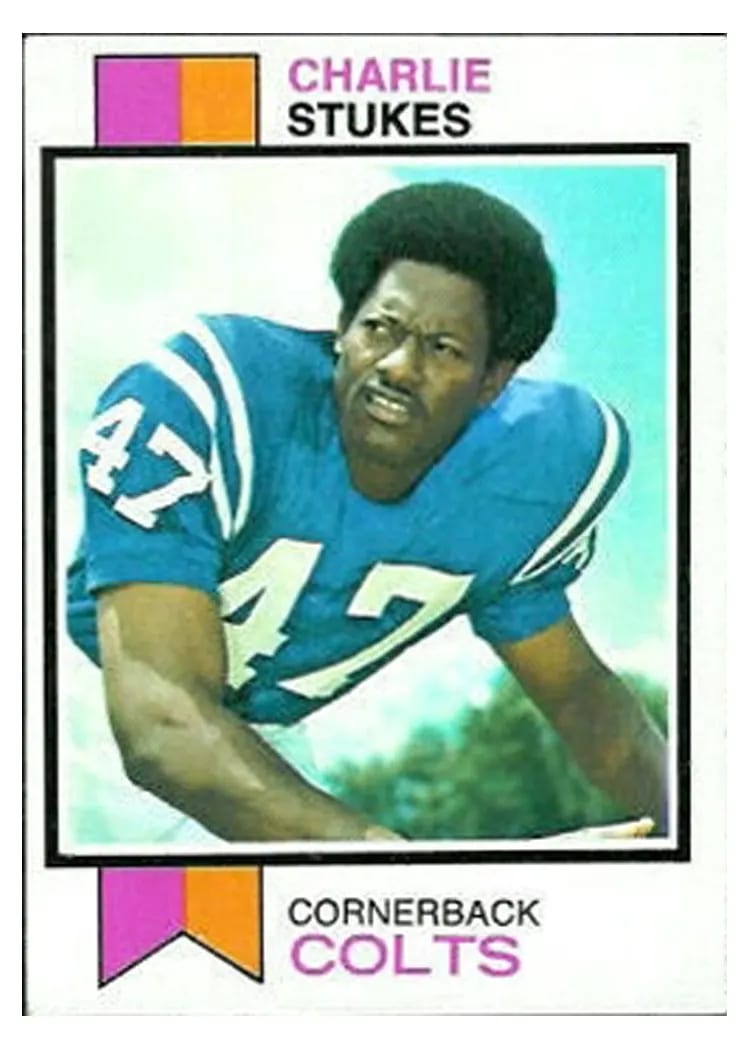 1973 Topps Charlie Stukes #516 card