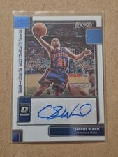 2022-23 Donruss Optic Signature Series Charlie Ward #SS-CWD card