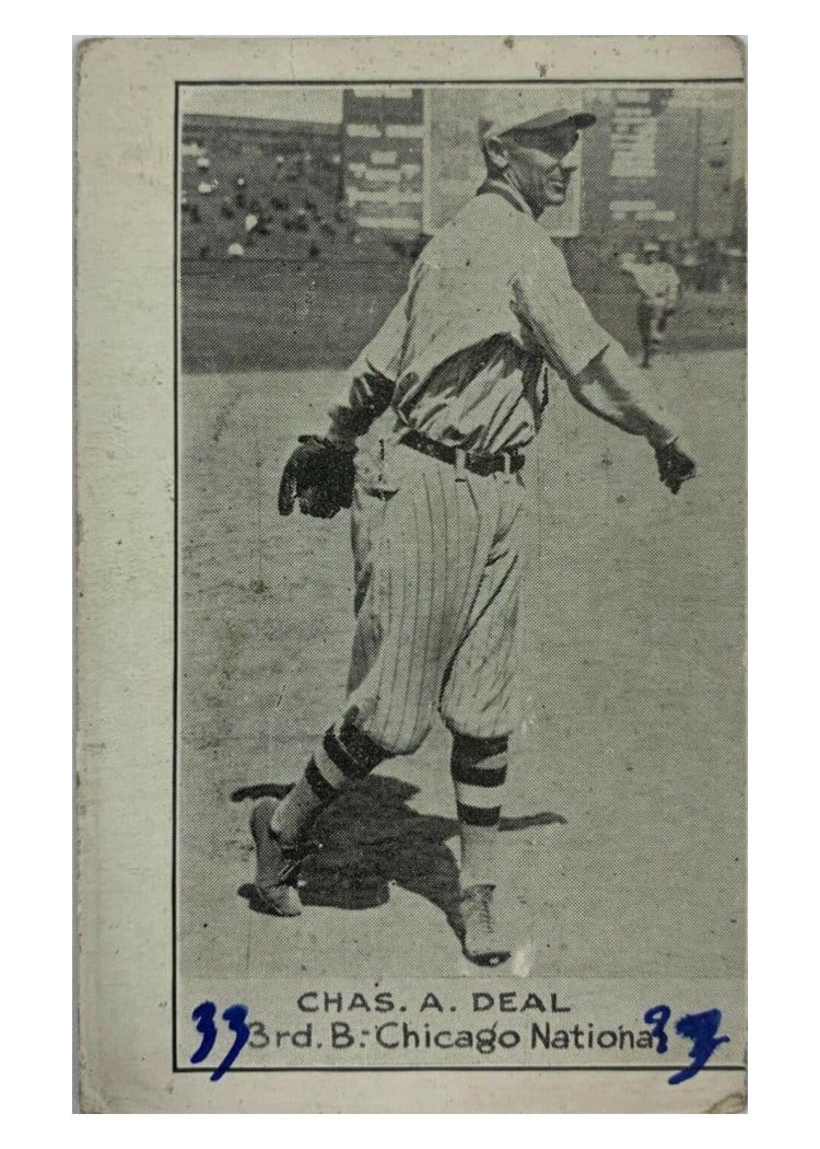 1921 E220 National Caramel Chas. A. Deal card