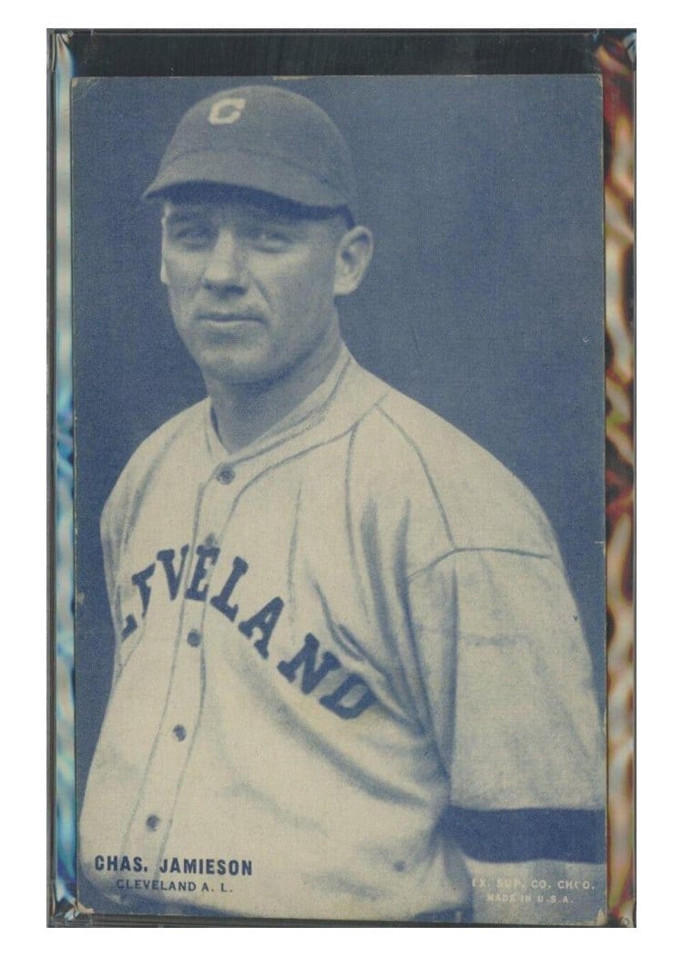 1928 Exhibits Chas. Jamieson card
