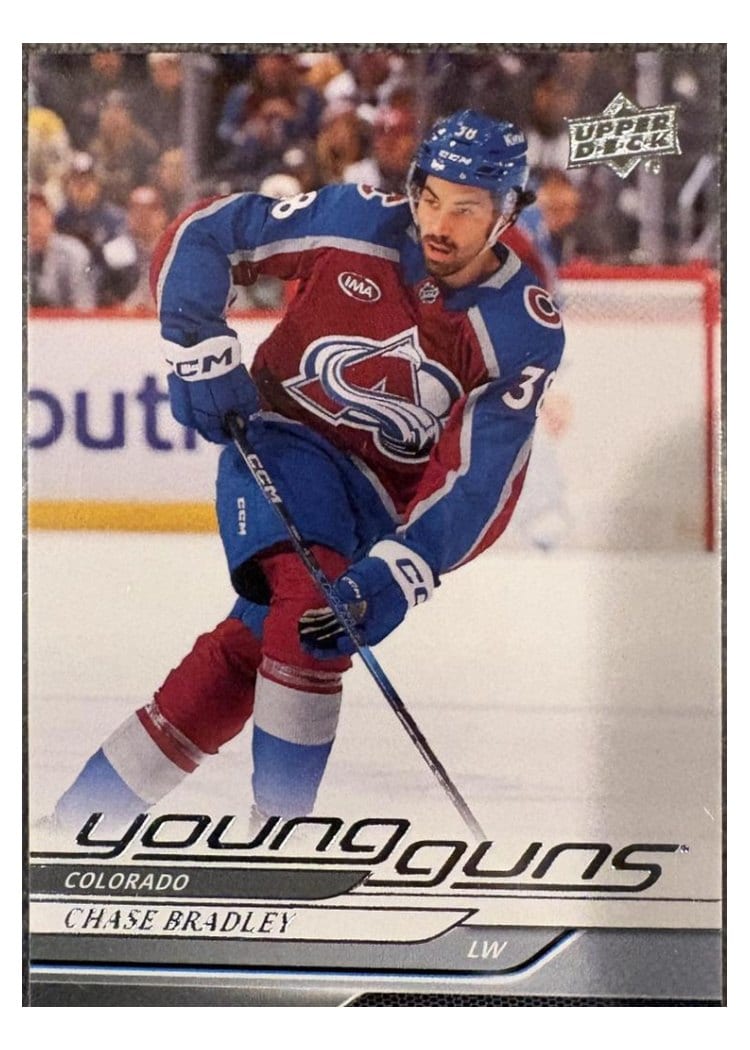 2024-25 Upper Deck Base Set Chase Bradley Silver Foil #712