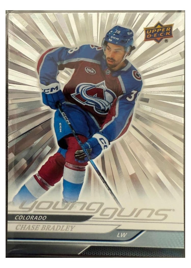 2024-25 Upper Deck Base Set Chase Bradley Outburst Silver #712