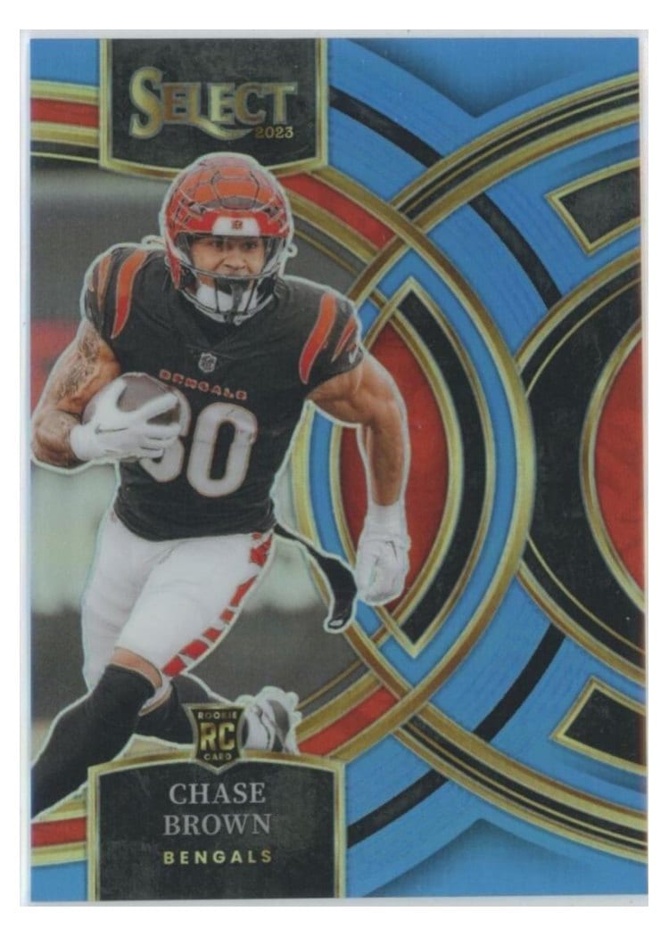 2023 Panini Select Base Set Chase Brown #151 card