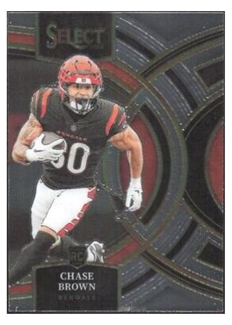 2023 Panini Select Base Set Chase Brown #151 card