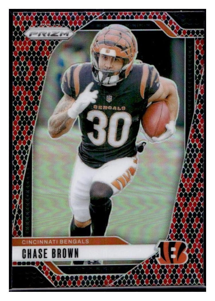 2024 Panini Prizm Base Set Chase Brown #60 card