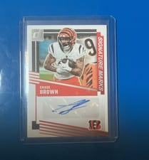 2025 Donruss Signature Marks Chase Brown #SM-CBN