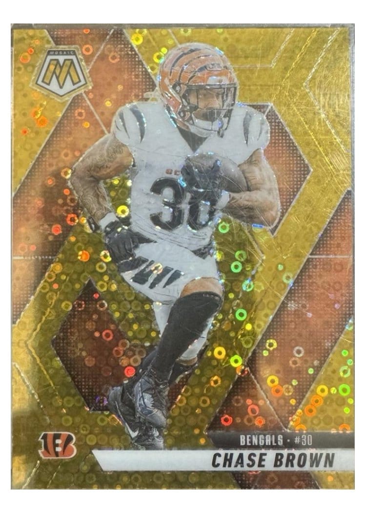 2025 Panini Mosaic Base Set Chase Brown #220 card