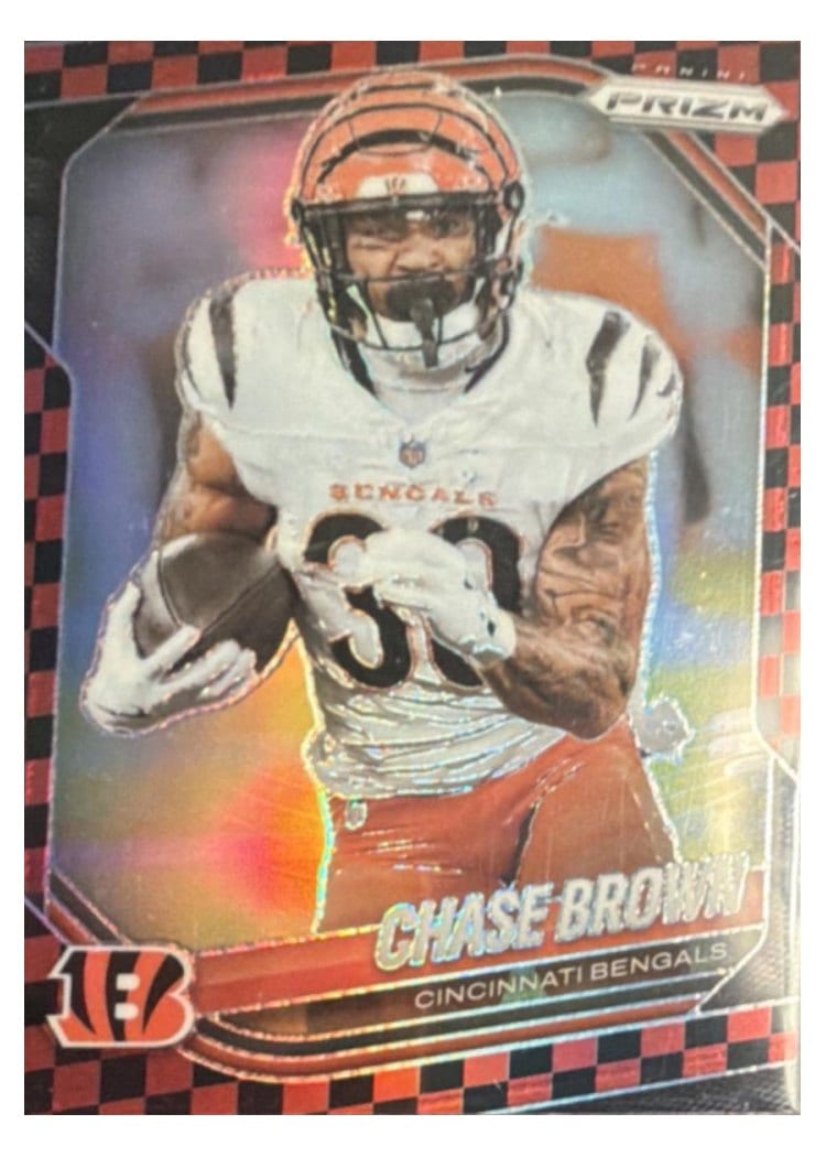 2025 Panini Prizm Base Set Chase Brown #130 card