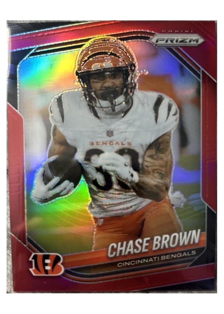 2025 Panini Prizm Base Set Chase Brown #130 card