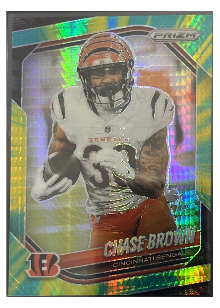 2025 Panini Prizm Base Set Chase Brown #130 card