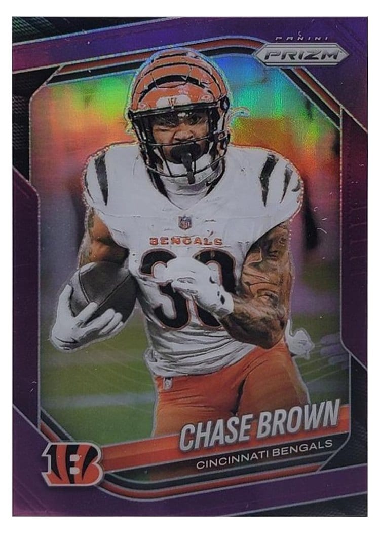 2025 Panini Prizm Base Set Chase Brown #130 card