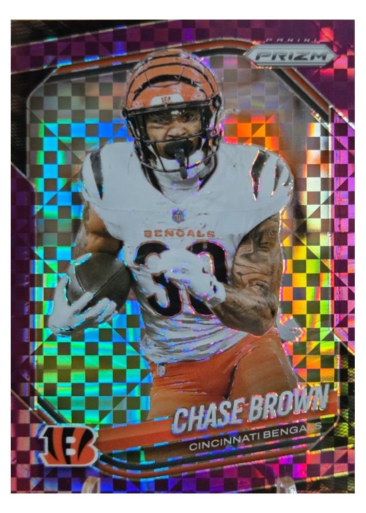 2025 Panini Prizm Base Set Chase Brown #130 card