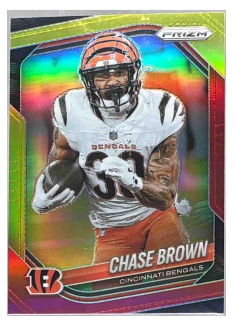 2025 Panini Prizm Base Set Chase Brown #130 card