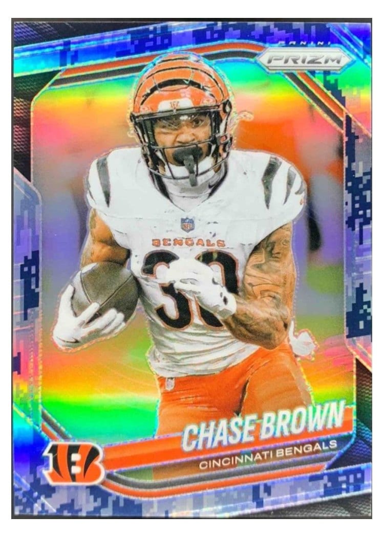2025 Panini Prizm Base Set Chase Brown #130 card