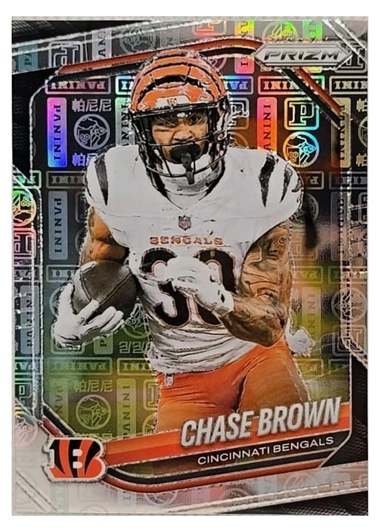 2025 Panini Prizm Base Set Chase Brown #130 card