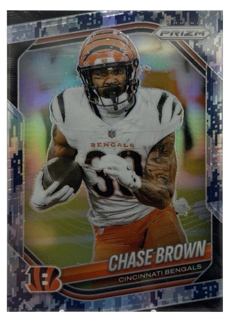 2025 Panini Prizm Base Set Chase Brown #130 card