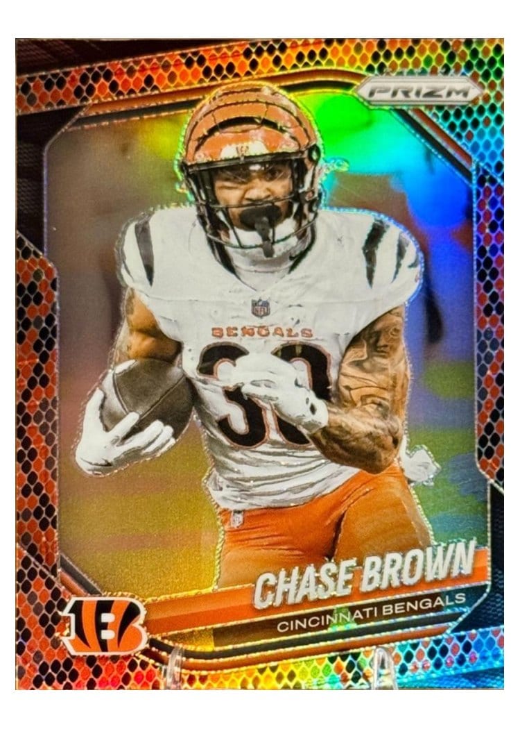 2025 Panini Prizm Base Set Chase Brown #130 card