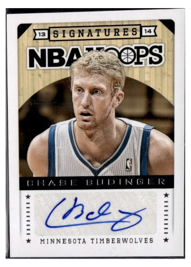 2013 Panini Hoops Signatures Chase Budinger #36 card