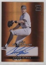 2024 Leaf Electrum Baseball Base Autograph Chase Burns #BA-CB2 card