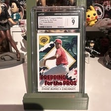 2024 Panini Prospect Edition Prepping for the Pros Chase Burns #19 card