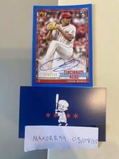 2026 Topps 1991 Topps Autographs Chase Burns #91A-CBU card