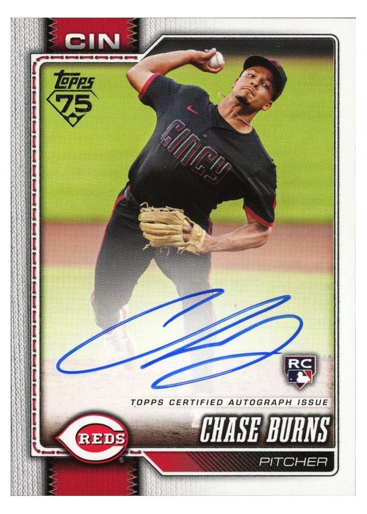 2026 Topps Chase Burns #312 card
